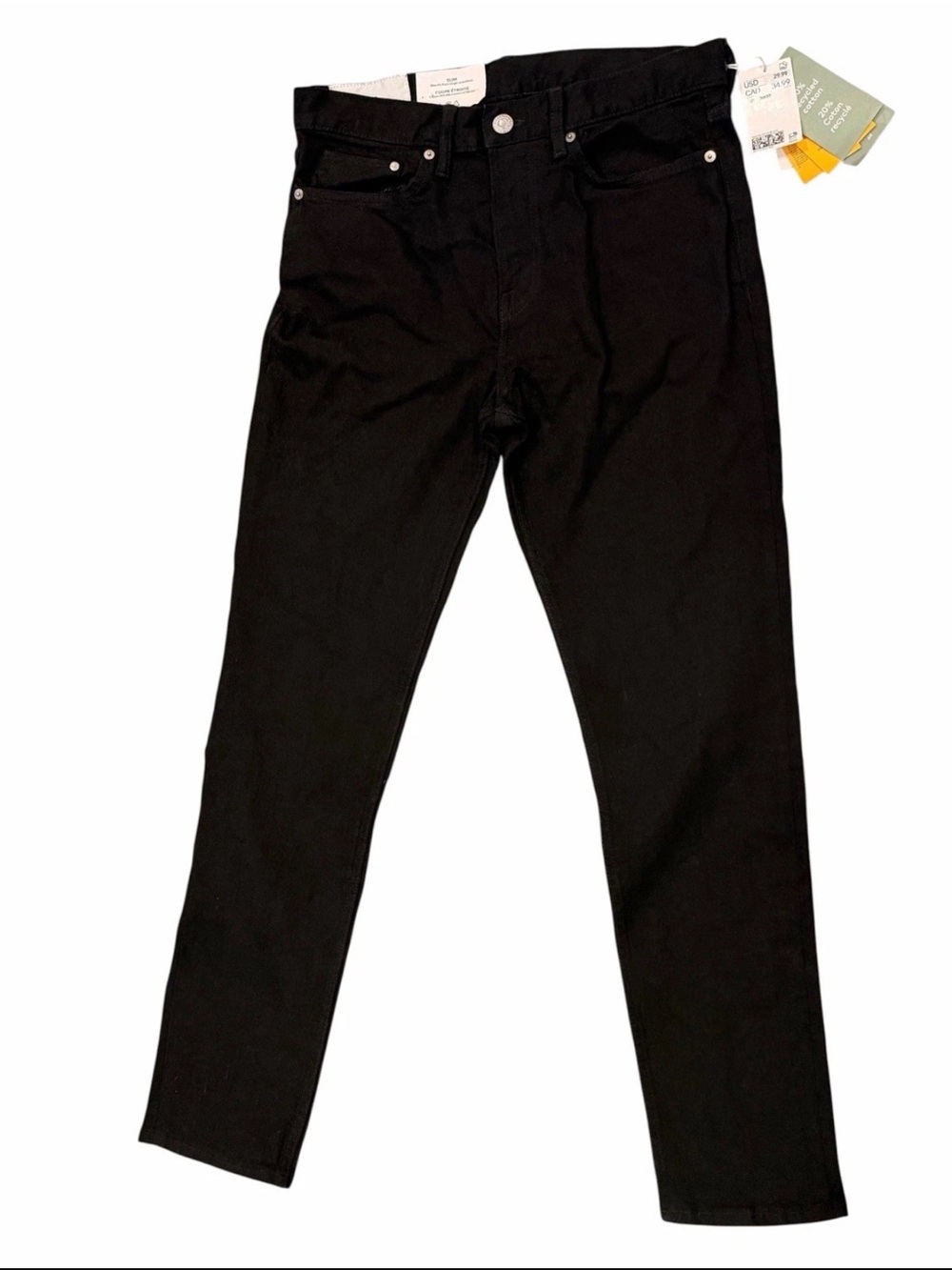 H&M Slim Straight Black Men’s Jeans